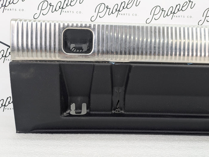 2018 Audi 8U Q3 Rear Trunk Lower Body Floor Latch Sill Plate Trim 8U0864483M