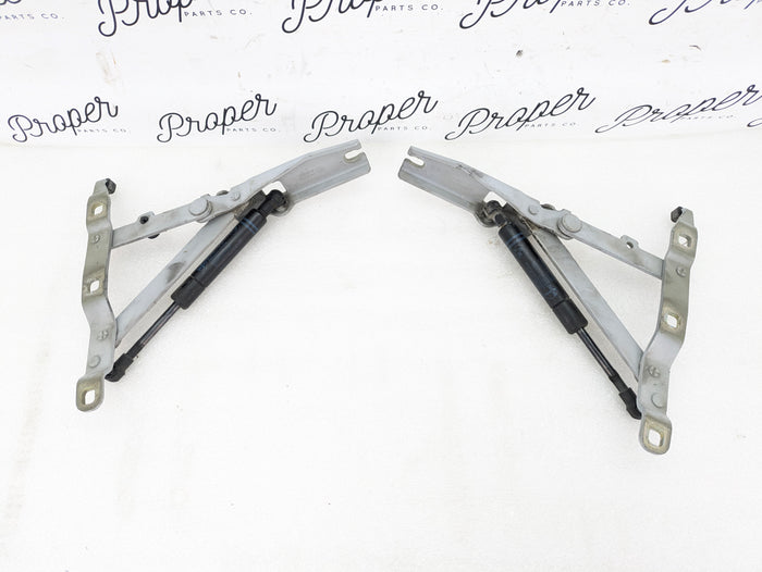 BMW Z3 M Roadster Left & Right Trunk Hinges Set Silver 8397327/8397328/2497679
