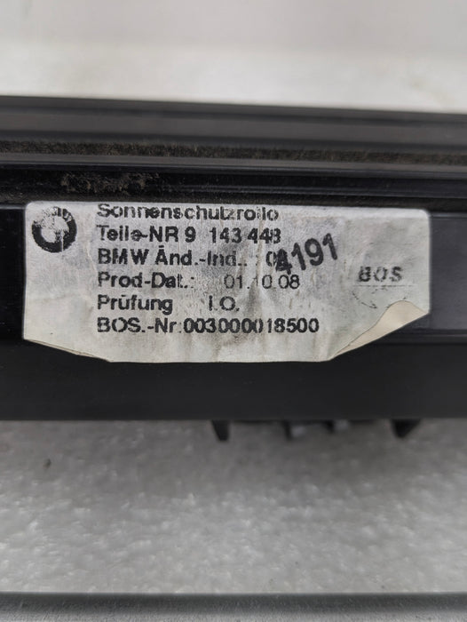 BMW E60 M5 Rear Parcel Shelf Electric Sun Shade/Sun Blind 9143448