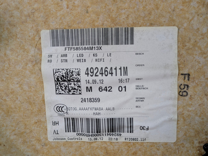 BMW F30 335xi M Sport Complete Red Interior Swap Kit Set Leather Coral Red Door Cards & Seats