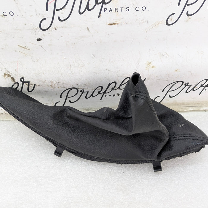 BMW F32 F30 F31 F33 F34 F36 430xi 440xi 428xi 435xi Black Leather Parking Brake Boot Cover 9235425