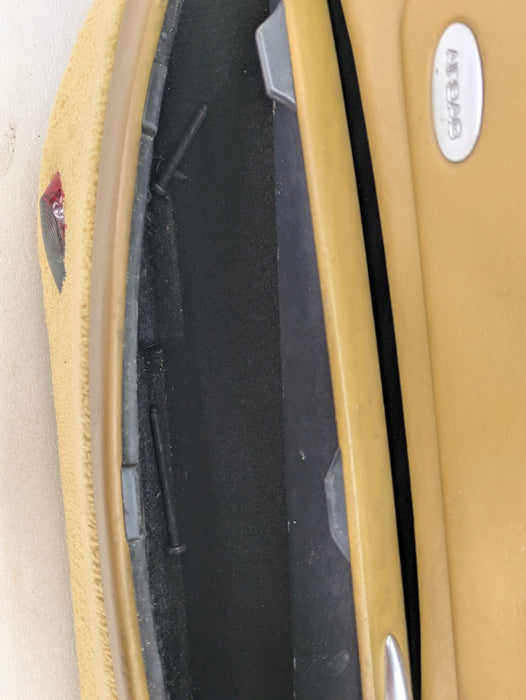 Porsche 996.2 911 Carrera 4 Cabriolet Convertible Left/Driver Side Front Interior Door Panel Savanna Beige Leather 99655532100/99655583300