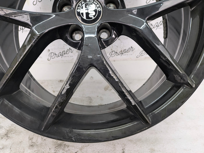 2021 Alfa Romeo Stelvio Wheel Set 8.5 X 20 Et 31 156117310 *Note*