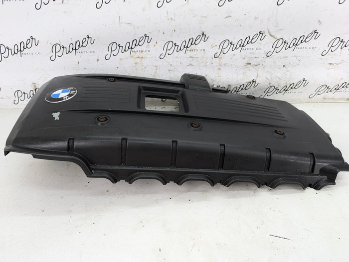 BMW E90 E92 E60 E61 530xi 525xi N52 Engine Ignition Cover Black 7531324 *Painted*