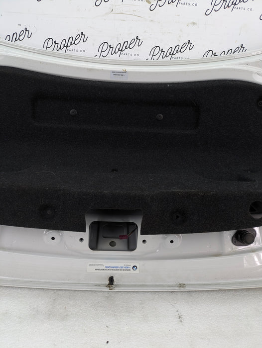 BMW F22 228xi M235xi 230xi M240xi F87 M2 Trunk Lid Mineral White (A96) 41007377970