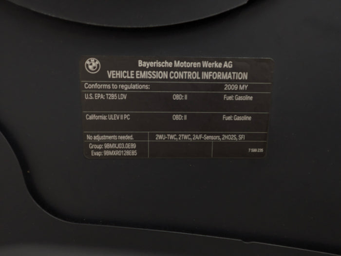 BMW E82 E88 M Coupe 135i 128i Hood Bonnet Black Sapphire Metallic (475) 41627162102