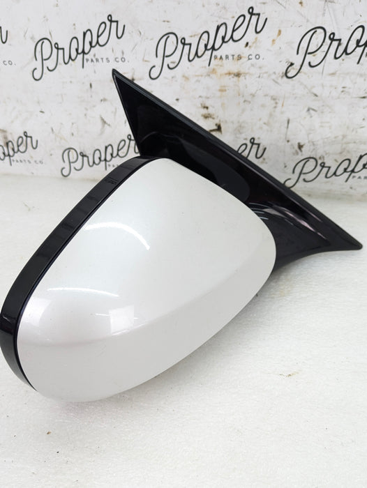 BMW E92 E93 3 Series LCI Shadowline/Gloss Black Right Side Mirror Mineral White (A96) 51167282654