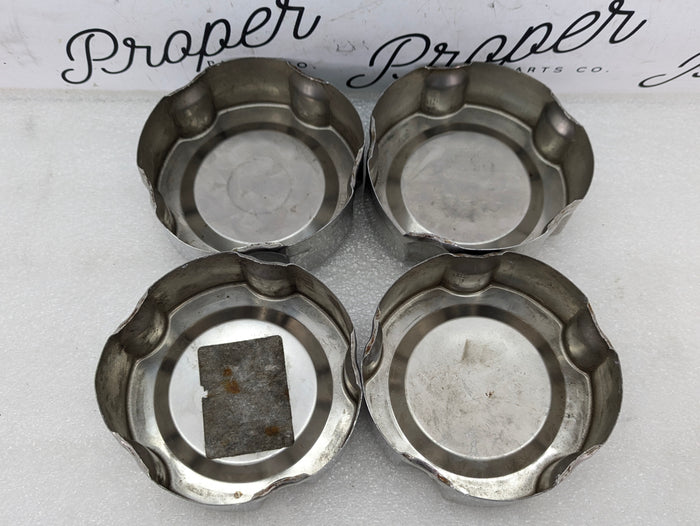 BMW E46 330ci 325ci 328ci 323ci 320i Steel Wheel Hub Cap Set 36131179141