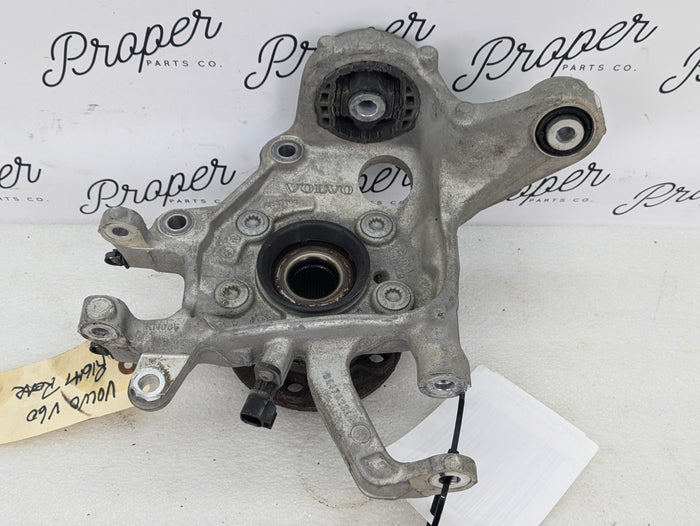 2021 Volvo V60 T6 R-Design Right/Passenger Side Rear Spindle/Knuckle/Hub 31476232