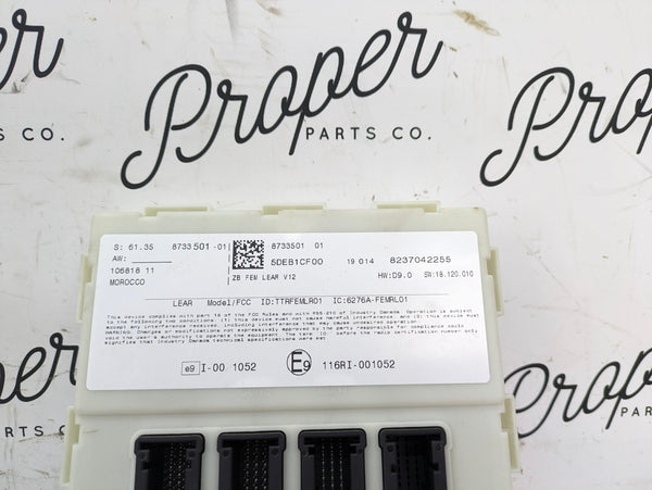 BMW F36 440xi Front Electronic Module/FEM/Body Control Module/BCM 8733501