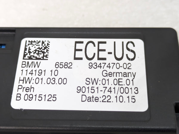 BMW F30 F31 F32 F33 F34 F36 3 & 4 Series iDrive Navigation Controller Module 9347470