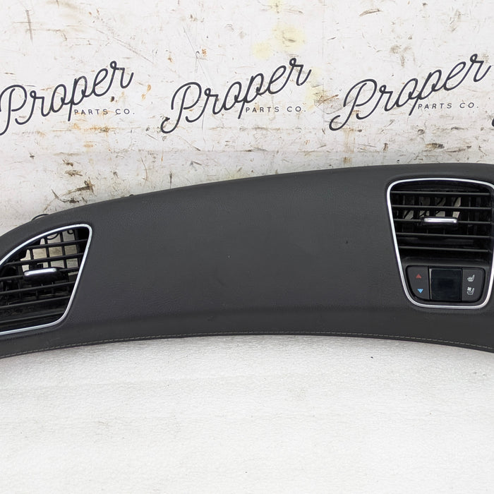 Chevrolet C7 Corvette Stingray Z51 Right/Passenger Side Black Dashboard Trim W/Vents & Seat Temp Control Switch 23145855/340151AB *DAMAGED*