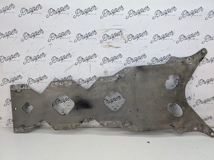 Chevrolet C7 Corvette Stingray Z51 Center Under Floor Panel Tunnel Reinforcement Torque Tube Shield Skid Plate
