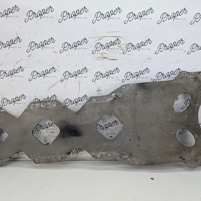 Chevrolet C7 Corvette Stingray Z51 Center Under Floor Panel Tunnel Reinforcement Torque Tube Shield Skid Plate