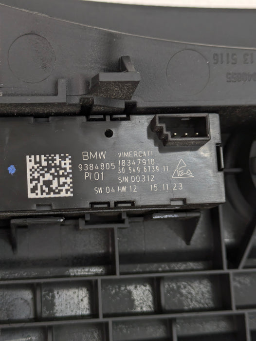 BMW F36 435xi Rear Facing Vent Center Console Vent Trim & Heated Seat Buttons 8675682/9222045/9384805/9384806