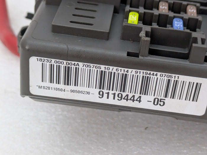 BMW E82 E88 135i 128i Front Glove Box Power Distribution Fuse Box 9119444