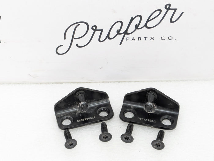 Chevrolet C7 Corvette Stingray Targa Top Rear Hatch Body Side Lift Strut Mounting Bracket Set Pair 17995WA09C