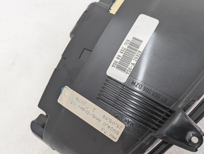 BMW Z3 M Roadster/M Coupe S52 Instrument Gauge Cluster Speedometer KM/H 2496306