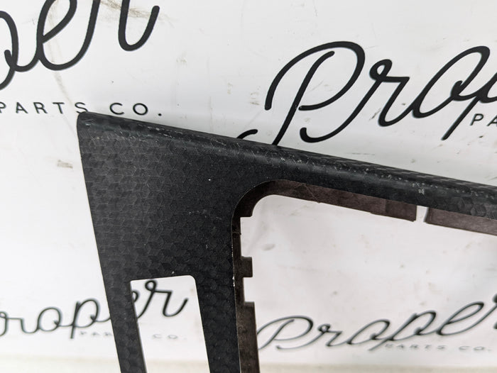 BMW E46 M3 330Ci 325Ci ZHP M Sport Coupe Black Cube Center Shifter Window Switch Trim Bezel 51167902429