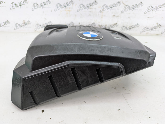 BMW E90 E92 E60 E61 530xi 525xi N52 Engine Ignition Cover Black 7531324 *Painted*
