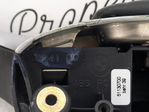 BMW E46 M3 330ci 328ci 325ci 323ci Coupe/Convertible Door Handle Armrest Left Titanium Silver Black Leather 51417049681