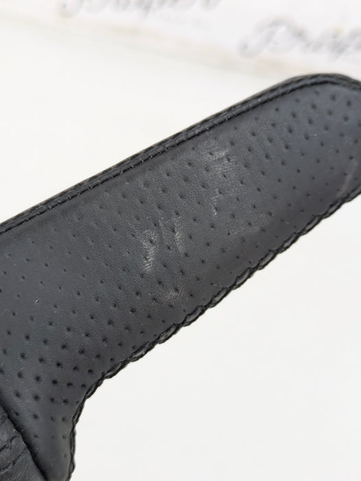 BMW E90 E91 E92 E93 3 Series M Sport Perforated Black Leather Parking Brake Boot 7900777
