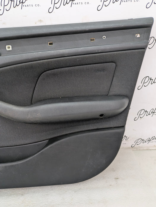 BMW E46 330i 328i 325i 323i ZHP M Sport Sedan Wagon Front & Rear Door Card Panel Set Laser Cloth Alcantara