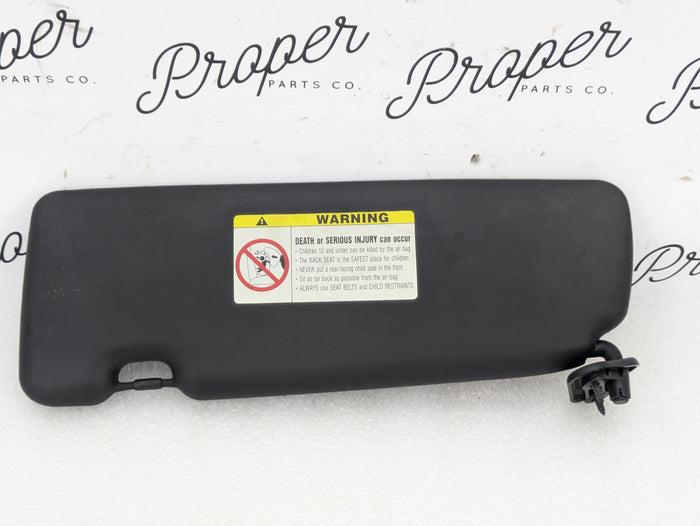 BMW E46 M3 330ci 325ci 323ci Convertible Black Leather Sun Shade Visor Right 51168245086