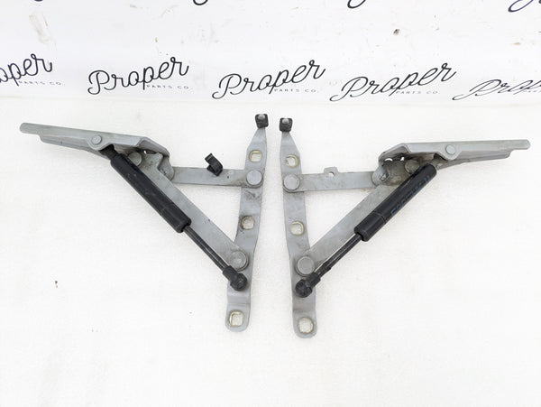 BMW Z3 M Roadster Left & Right Trunk Hinges Set Silver 8397327/8397328/2497679
