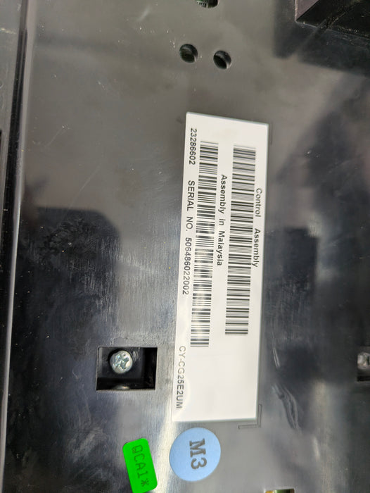 2015 Chevrolet 5th Gen Camaro 2SS HVAC Climate Control Navigation Display Panel 23286602 *Damaged*