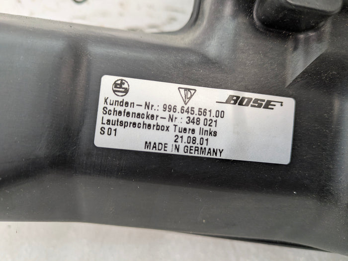 Porsche 996.2 911 Carrera 4 Left/Right Door BOSE Speakers 99664556100/99664556200
