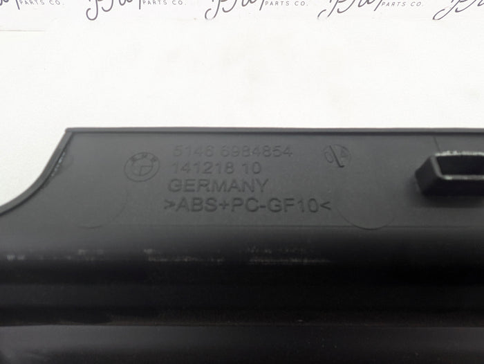 BMW E93 335is 335xi 335i 328xi 328i M3 Rear Rollover Bar Cover Trim Panel Bracket 6984854
