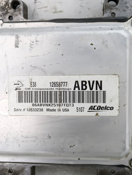 2015 Chevrolet 5th Gen Camaro 2SS ECU ECM Engine Control Module Computer Unit 12658777