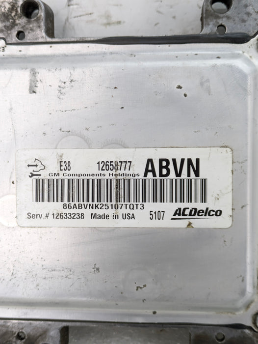 2015 Chevrolet 5th Gen Camaro 2SS ECU ECM Engine Control Module Computer Unit 12658777