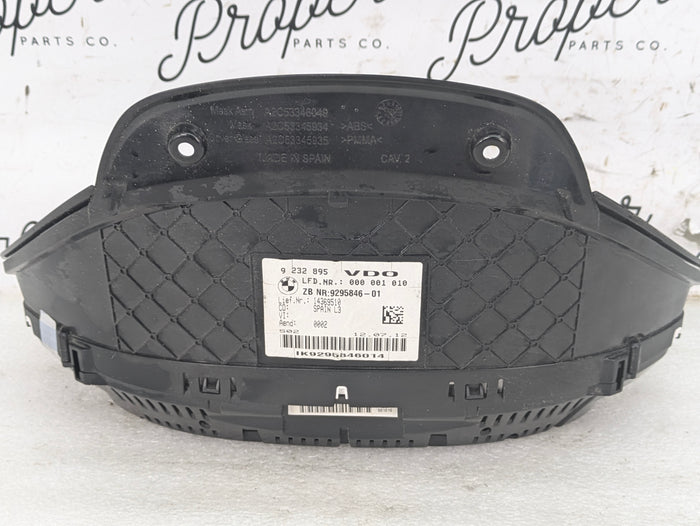 BMW F30 328xi 328i Instrument/Gauge Cluster KPH 9232895