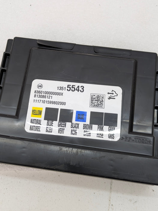 Chevrolet C7 Corvette Stingray BCM Body Control Module 13515543 *NOTE*