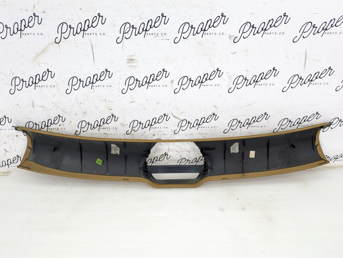 Porsche 996.2 911 Carrera 4 Cabriolet Convertible Upper Windshield Trim Savanna Beige Leather 99655505903/07