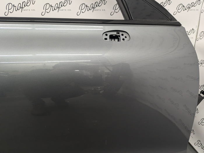 2021 Volvo V60 T6 R-Design Right/Passenger Side Front Door Osmium Gray Metallic (714)
