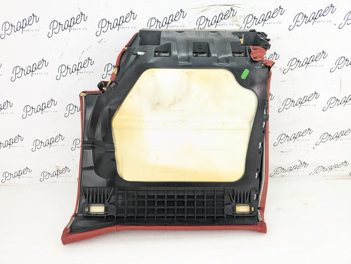 BMW E92 M Sport Interior Seats Set Coral Red Leather 8695884/6970729/6970730/9168956/6962584/7119846/7119815