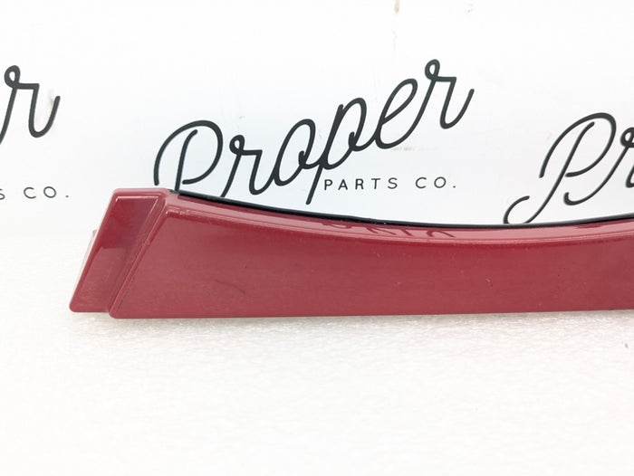 BMW E46 330i 325i 320i Sedan/Wagon Headlight Lower Trim Molding Imola Red Set Left & Right 7030552/7030551 *Damaged*