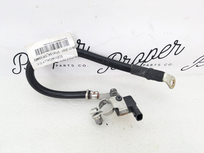 2021 Volvo V60 T6 R-Design Negative Battery Cable & Terminal 31652054/31376758
