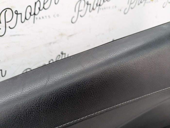 Chevrolet C7 Corvette Stingray Z51 Right/Passenger Side Jet Black Leather Door Panel Card