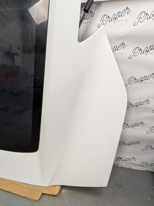 Chevrolet C7 Corvette Stingray Rear Hatch Trunk Lid Arctic White (G8G/U9567) *DAMAGED*