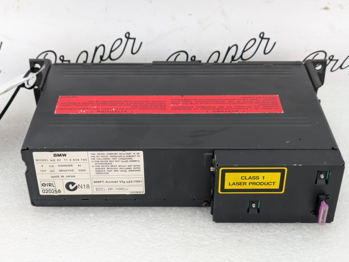 BMW E46 M3 330ci 328ci 325ci 323ci 320i Alpine 6 Disc CD Music Changer & Magazine 8364931