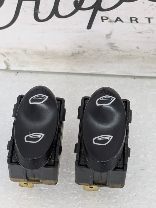 Porsche 996.2 911 Carrera 4 Left/Right Window Switch Set 99661315110
