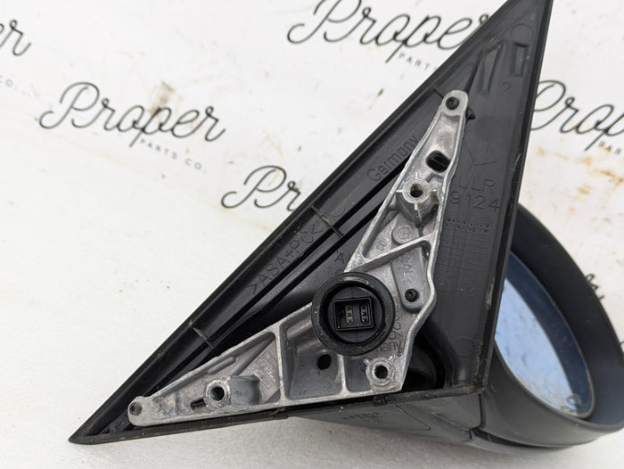 BMW E90 E91 325xi 335xi 330xi 328xi 323i Pre-LCI Right/Passenger Side Mirror Sparkling Graphite Metallic (A22) 51167189946