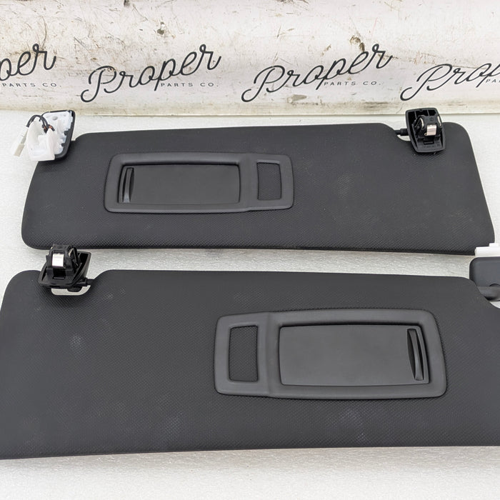 BMW F36 F32 F30 F31 F34 440xi 435xi 428xi 430xi Left & Right Black Sun Visor Set 8061314/8061313