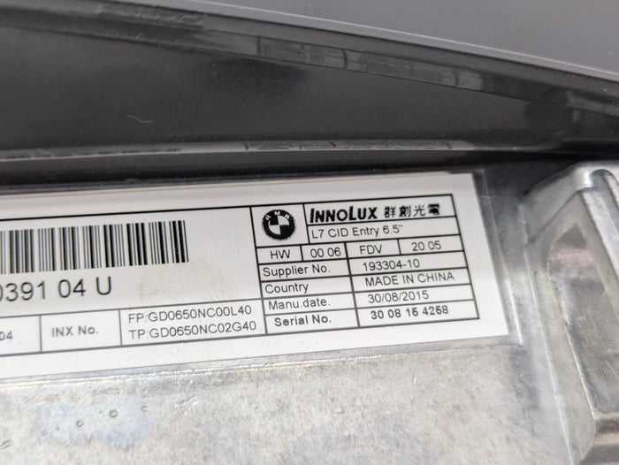 BMW F22 F23 228xi M235xi 230xi M240xi F87 M2 iDrive Navigation 6.5