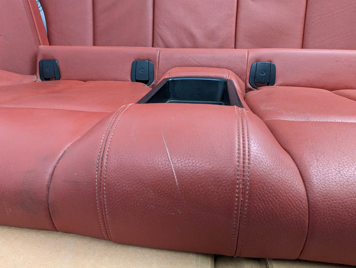 BMW F22 228xi M235xi 230xi M240xi Coral Red Dakota Leather Rear Seats Set