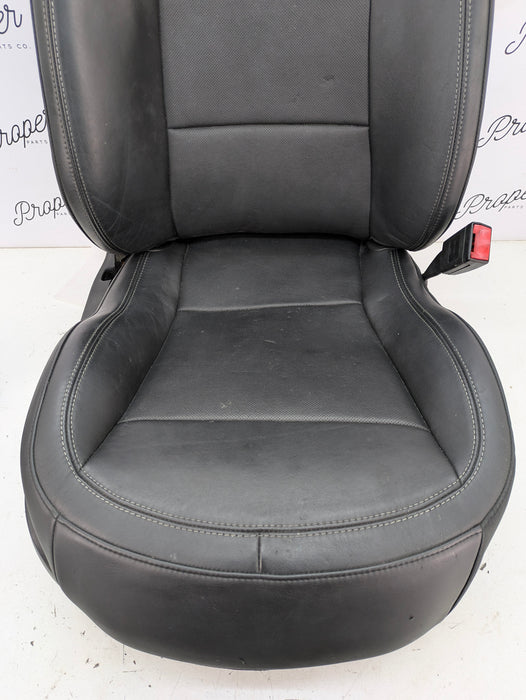 Chevrolet C7 Corvette Stingray Z51 2LT Right/Passenger Side GT Milano Leather Heated & Vented Seat Jet Black (195) *DAMAGED*